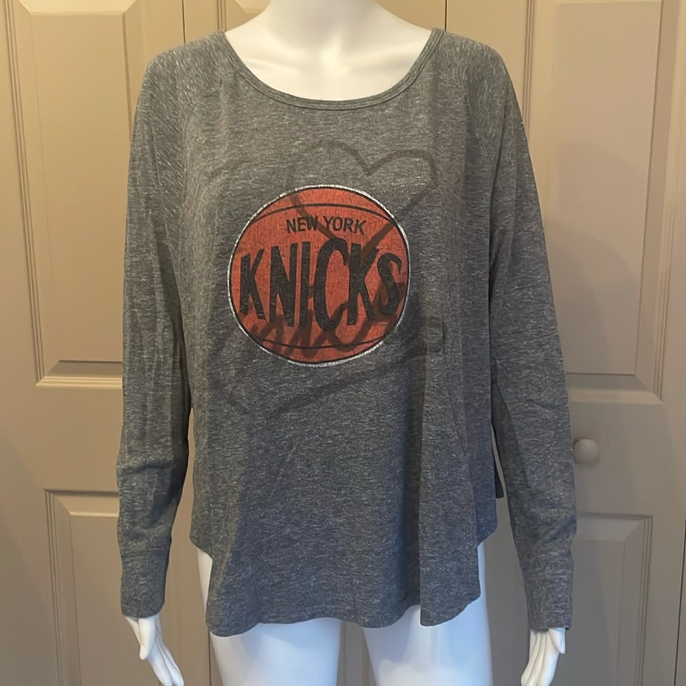 JUNK FOOD NY Knicks long sleeve T size XL